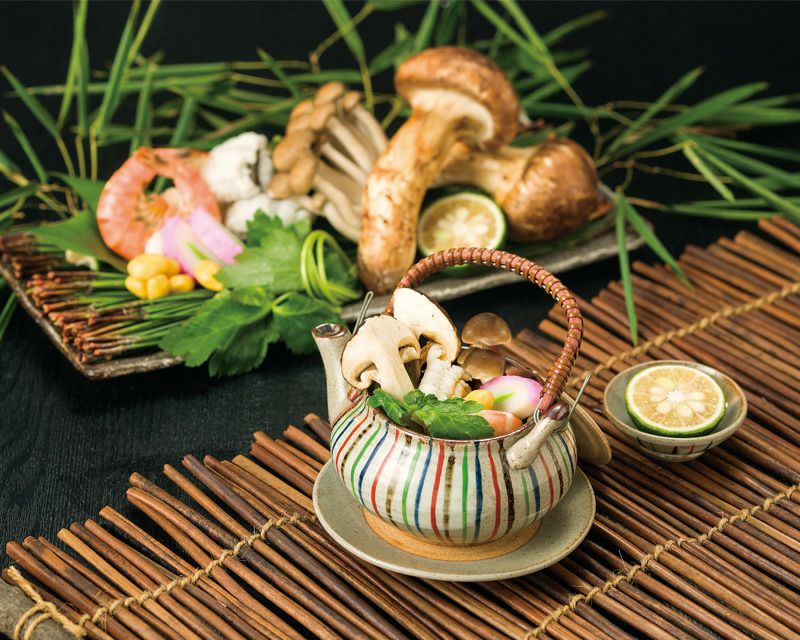 【松茸土瓶蒸しセット】秋酔佳人［土瓶付き］（1人前） DS-032